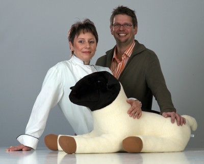 Margit & Peter Wolf und 'IHR' Lämmchen Margit und Peter und Das Lämmchen